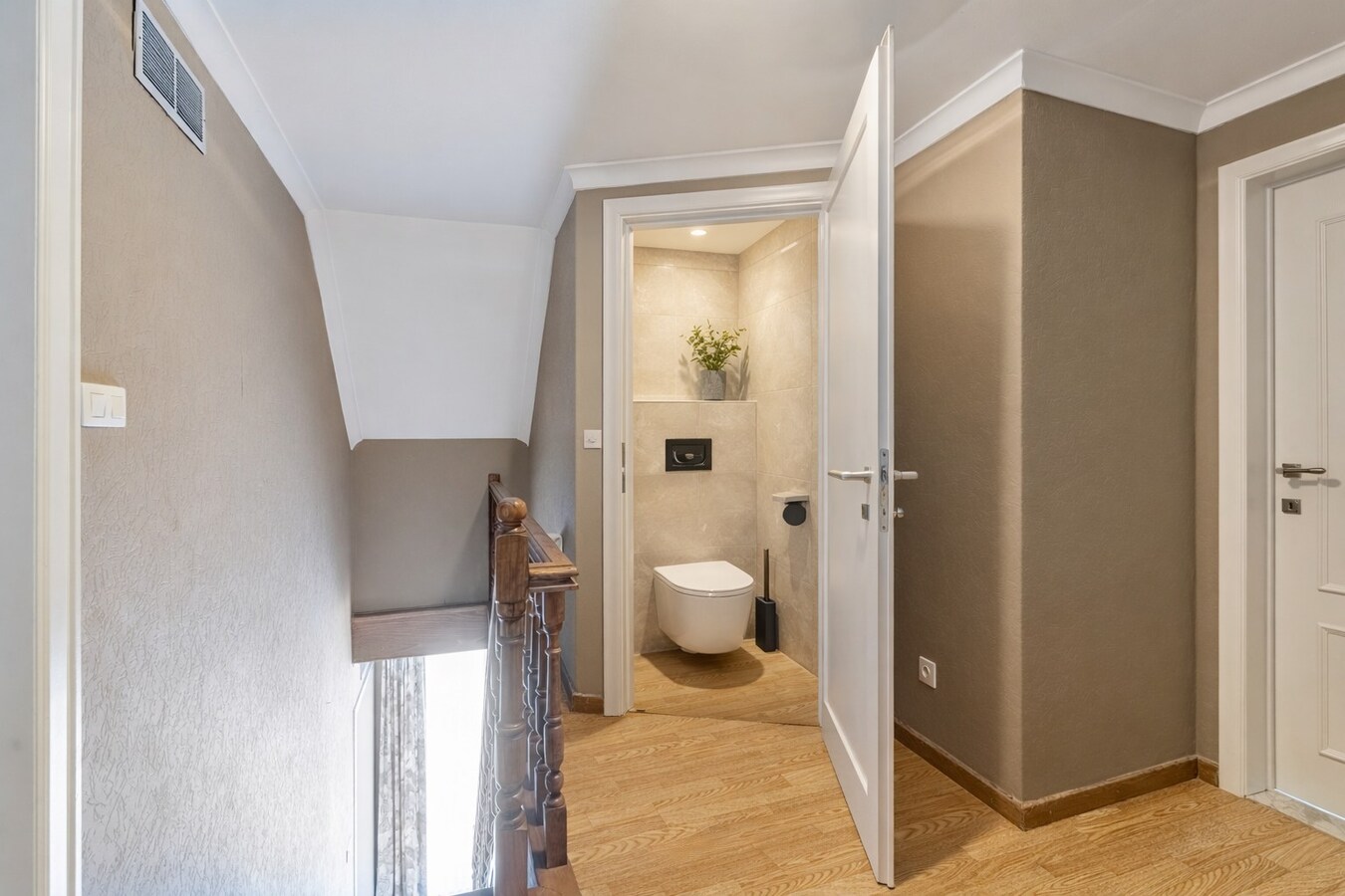 Digitale impressie – illustratie mogelijkheid plaatsing nachttoilet.