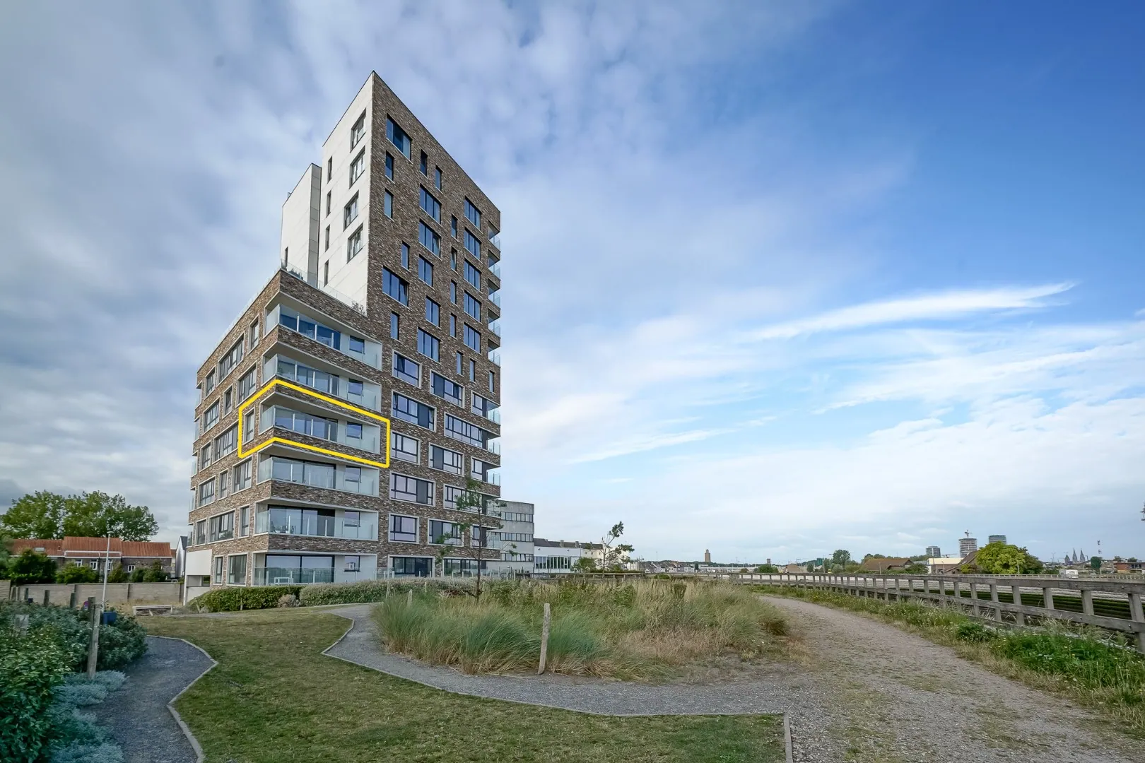 Prachtig 2-slaapkamerappartement met open zicht op de Spuikom