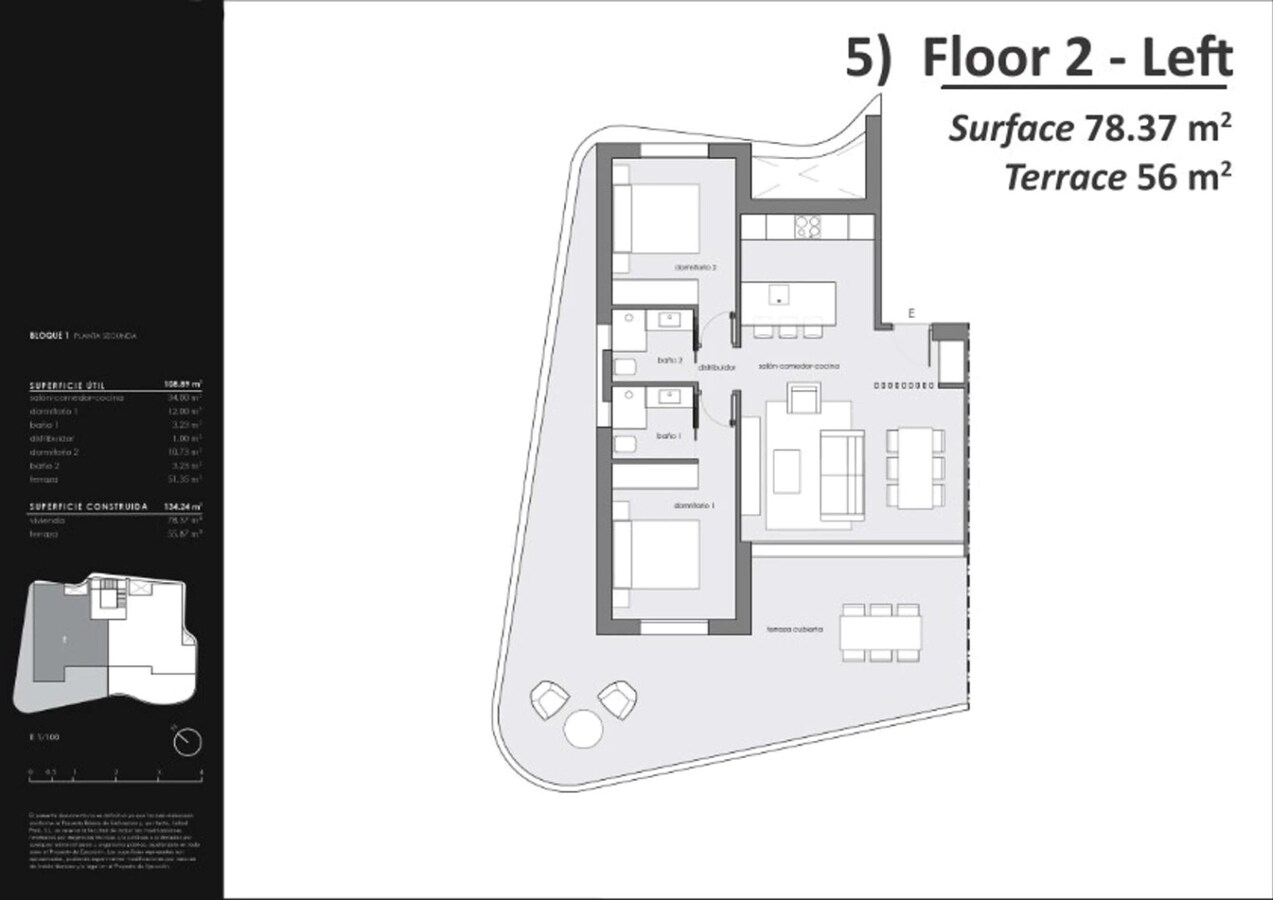 Designappartement in een privé residentie met luxe voorzieningen in El Raso 