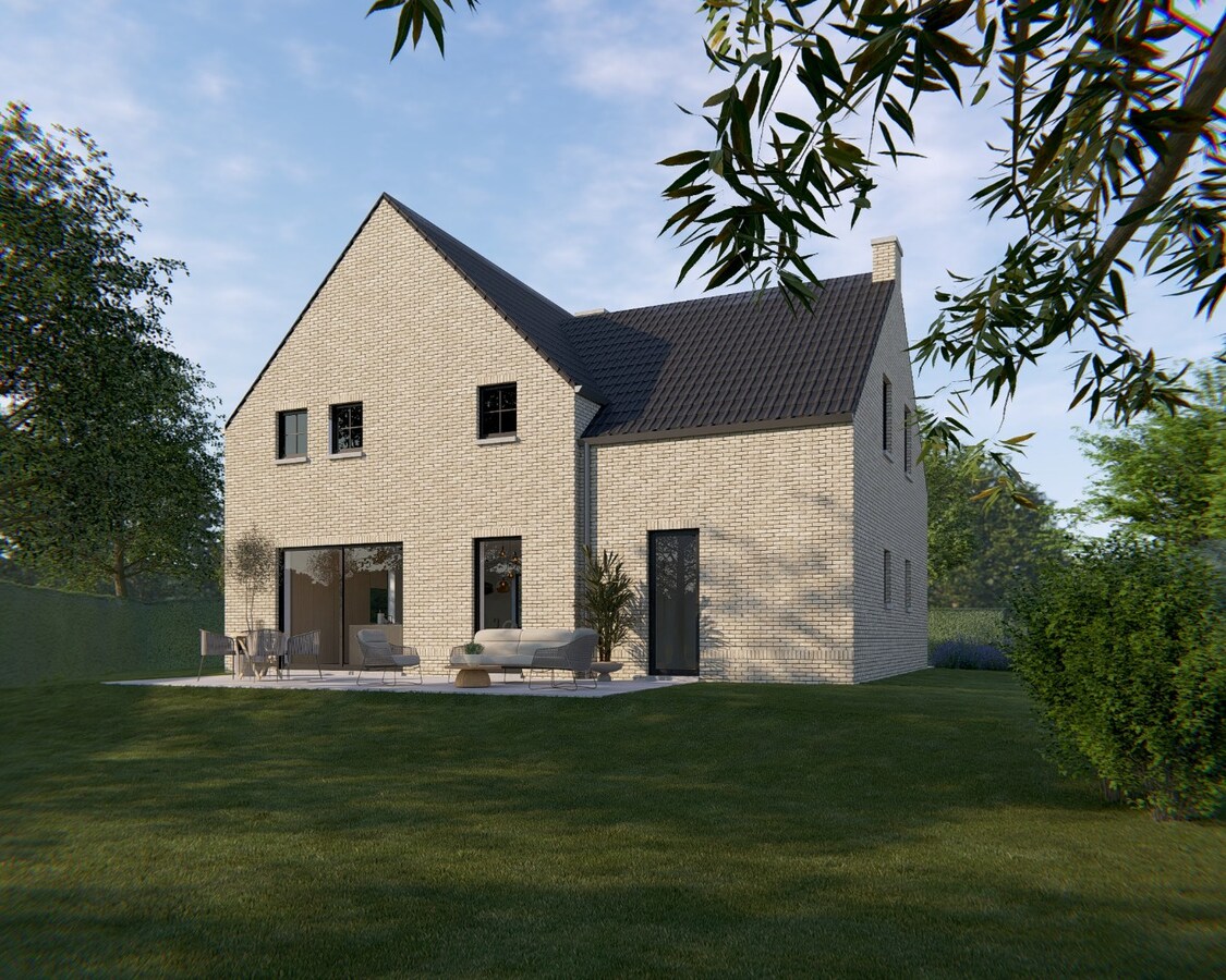 Stijlvolle Bijna Energie Neutrale nieuwbouwwoning op een perceel van 8a41ca gelegen op een zeer rustige locatie! 
