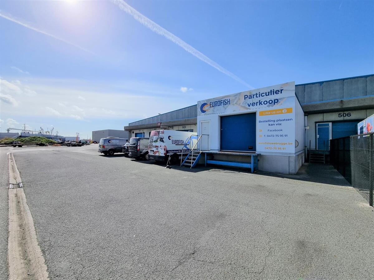 Atelier voor de verwerking/opslag van voeding - Zeebrugge 