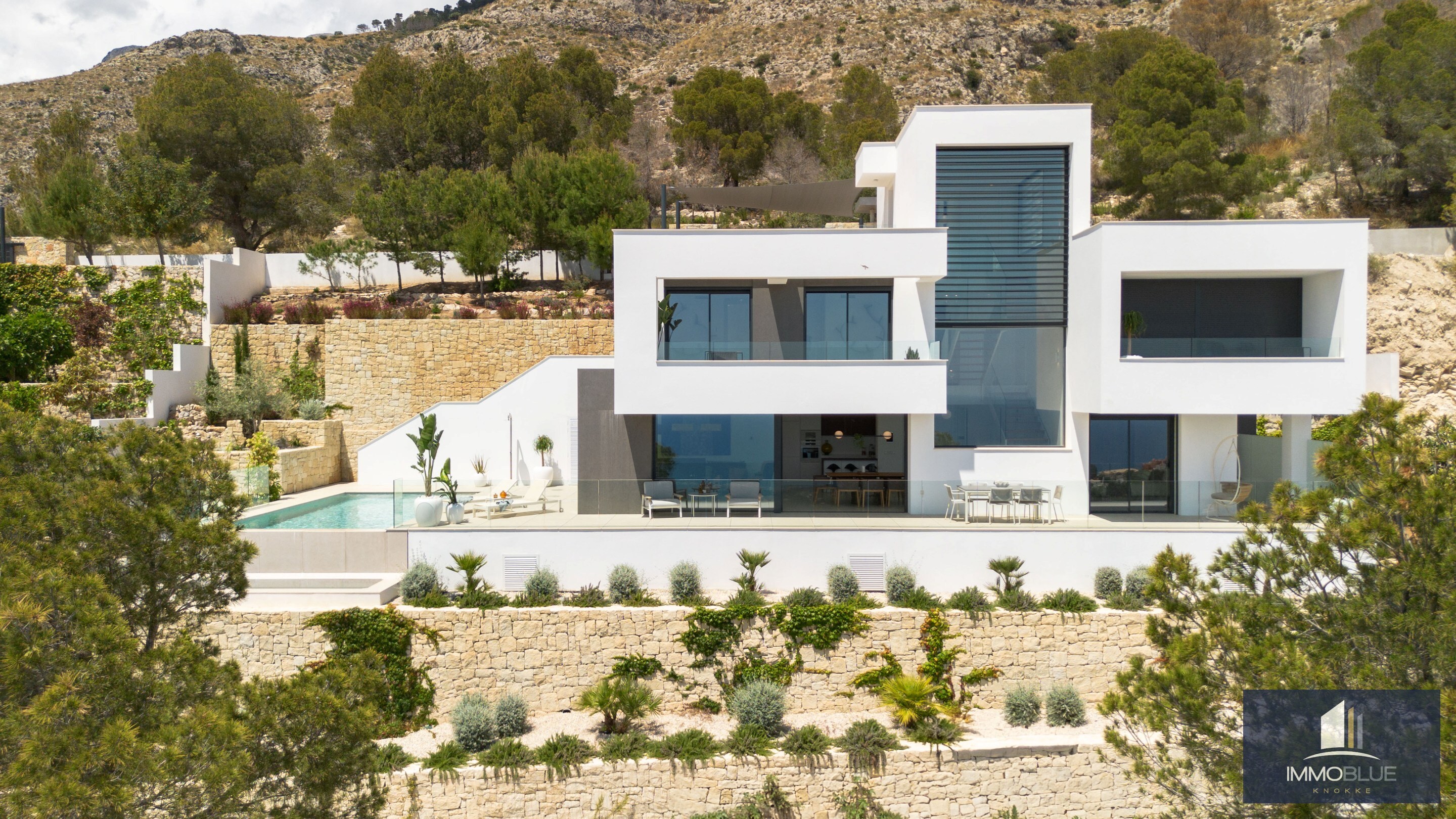 "Villa exclusive prête à emménager à Altea." 