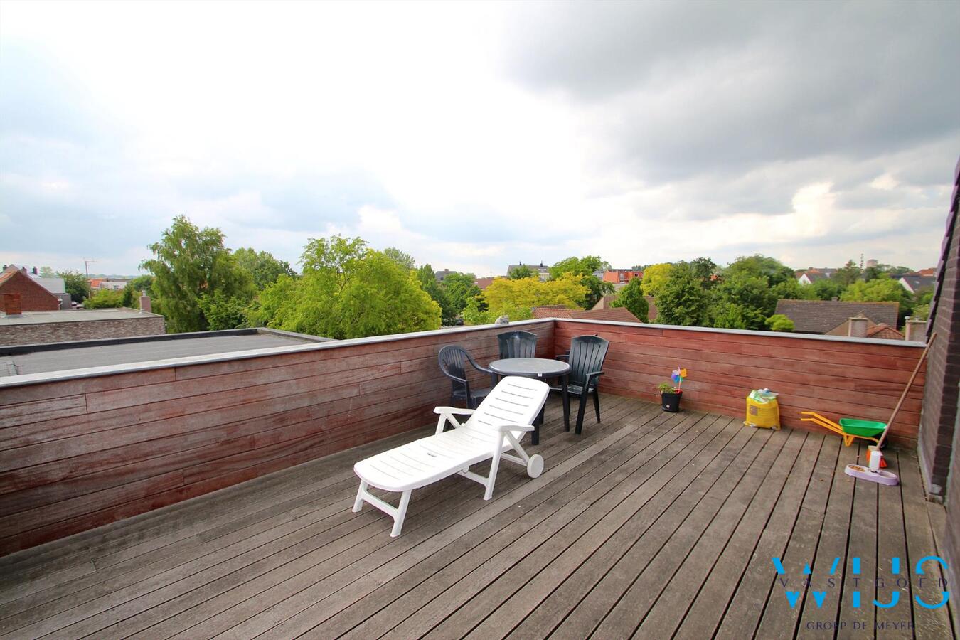 Landelijk gelegen duplexwoning centrum Assenede ! Mooie locatie ! 