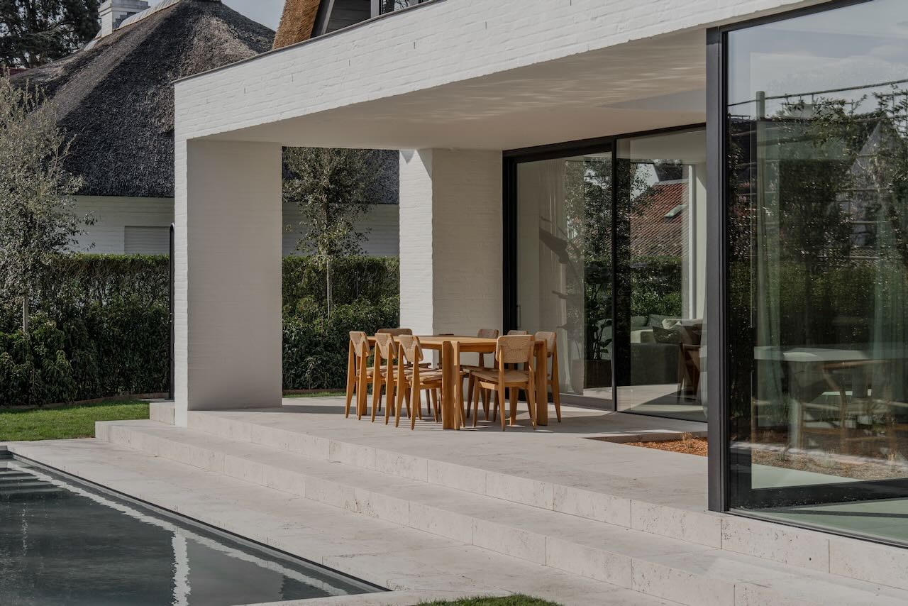 Prachtige nieuwbouwvilla op de tweede lijn van de Magere Schorre. 