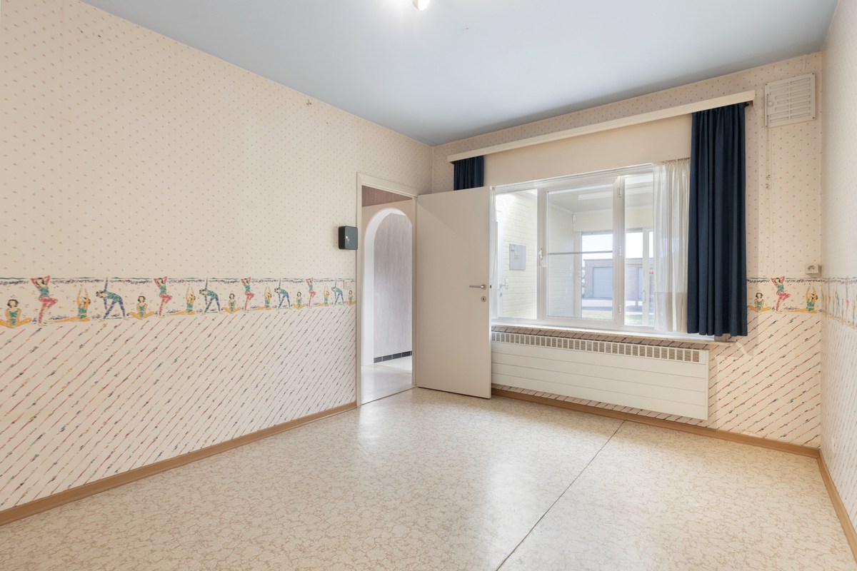 Gelijkvloers appartement met 2 slaapkamers, terras en tuin 