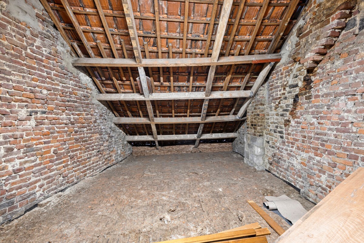 zolder - vloer geïsoleerd