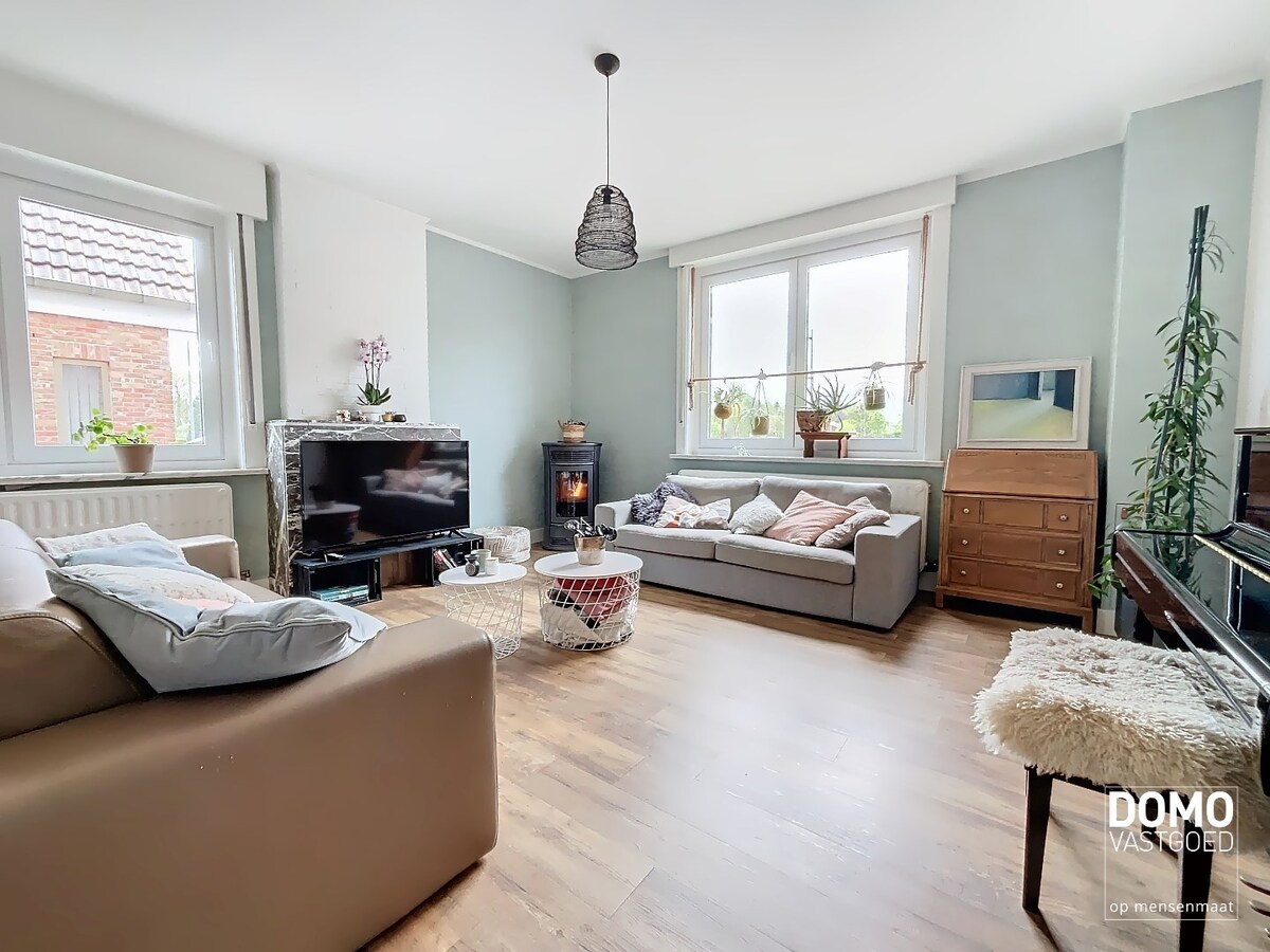 RUIME WONING MET TUIN EN 3 SLAAPKAMERS IN HERK-DE-STAD 