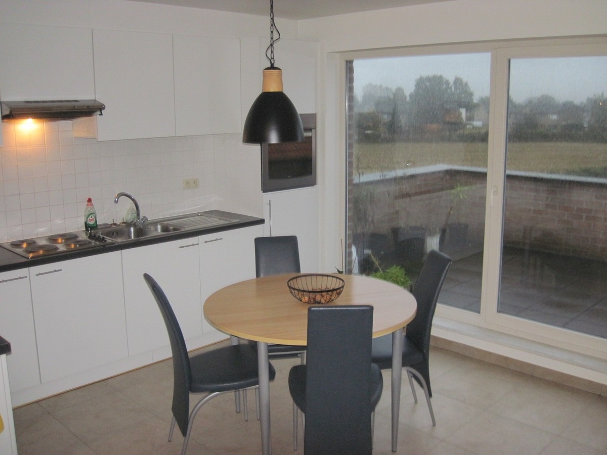 Tof en ruim 1-slp-appartement. Met terras. Met garage. 