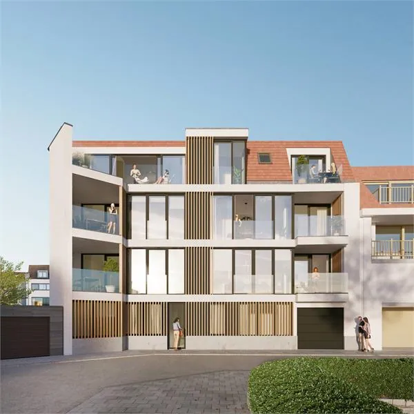 Aangenaam appartement met mooi open zicht gelegen op het Astridplein in Duinbergen in moderne bouwstijl. Het project is gelegen op amper 700m wandelen van de zeedijk van Duinbergen.