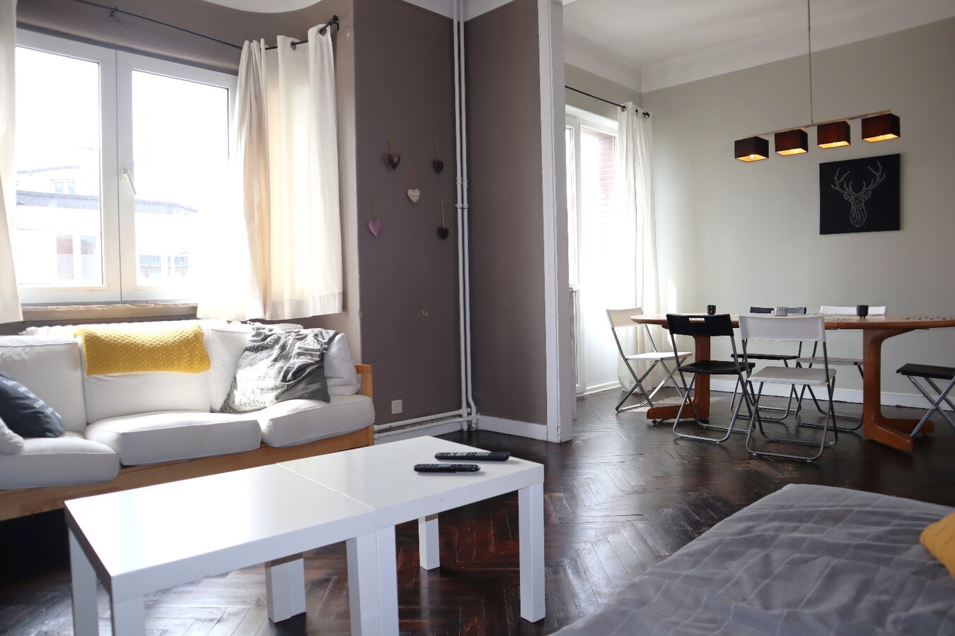 Prachtig appartement met 3 slaapkamers te Elsene (Brussel) 