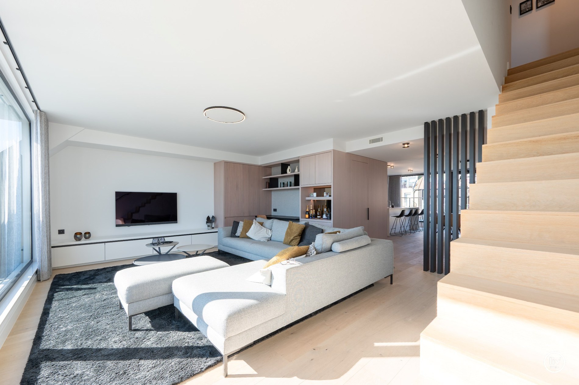 Élégant et récemment rénové duplex appartement au cœur de Knokke. 