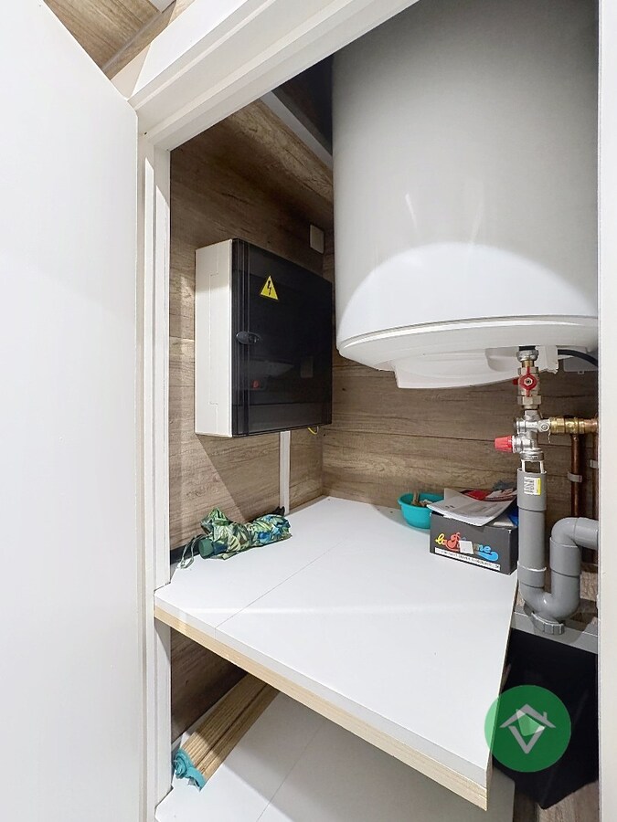 Bemeubelde studio met zicht op het Normandpark te Middelkerke 