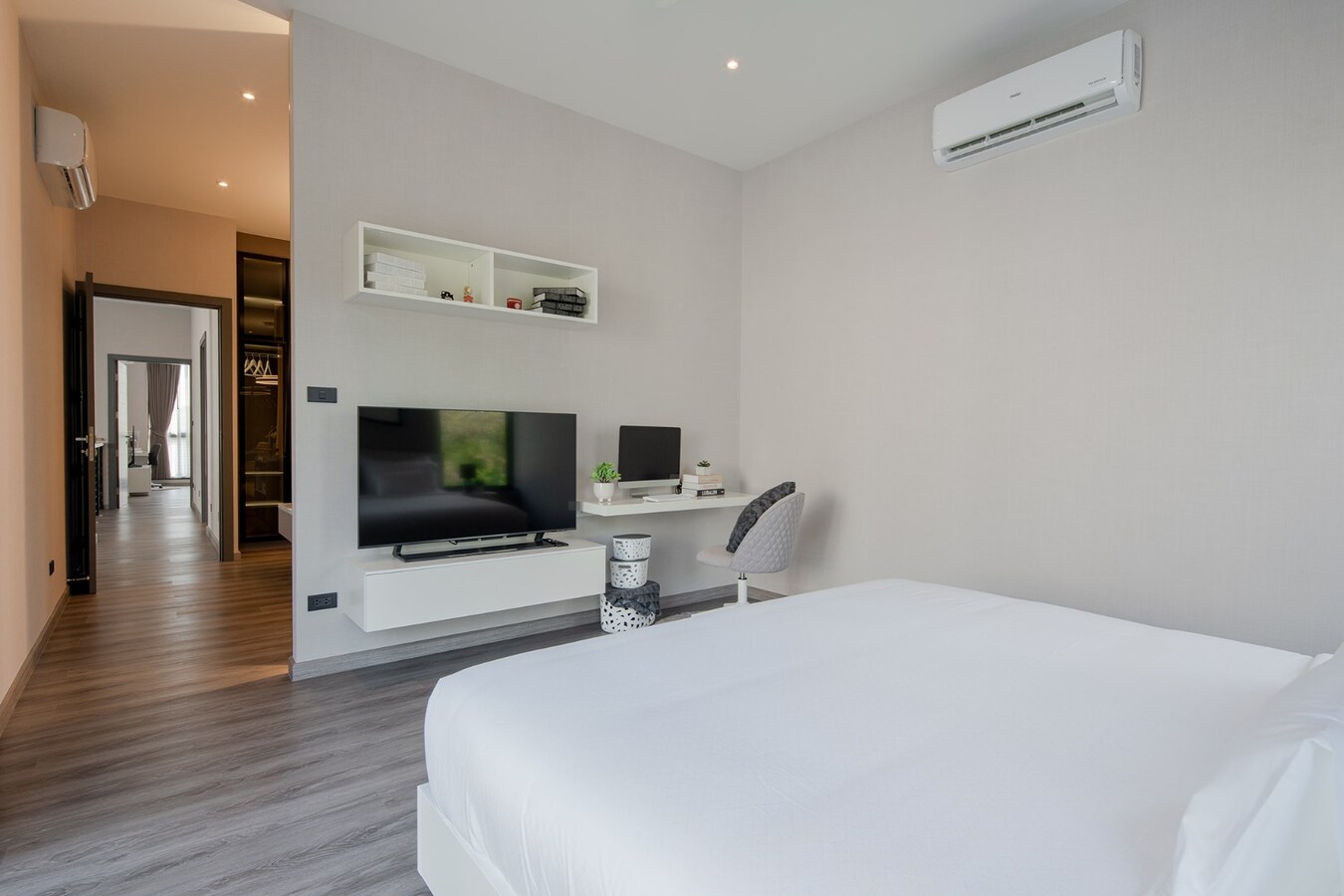 Thailand: Gloednieuwe luxe villa met zwembad in Chiang Mai. 