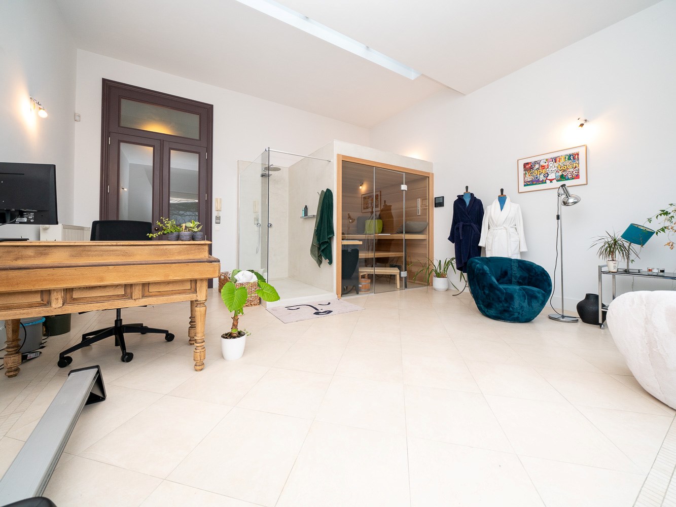 Gemeubelde woning in het centrum van Dilbeek 