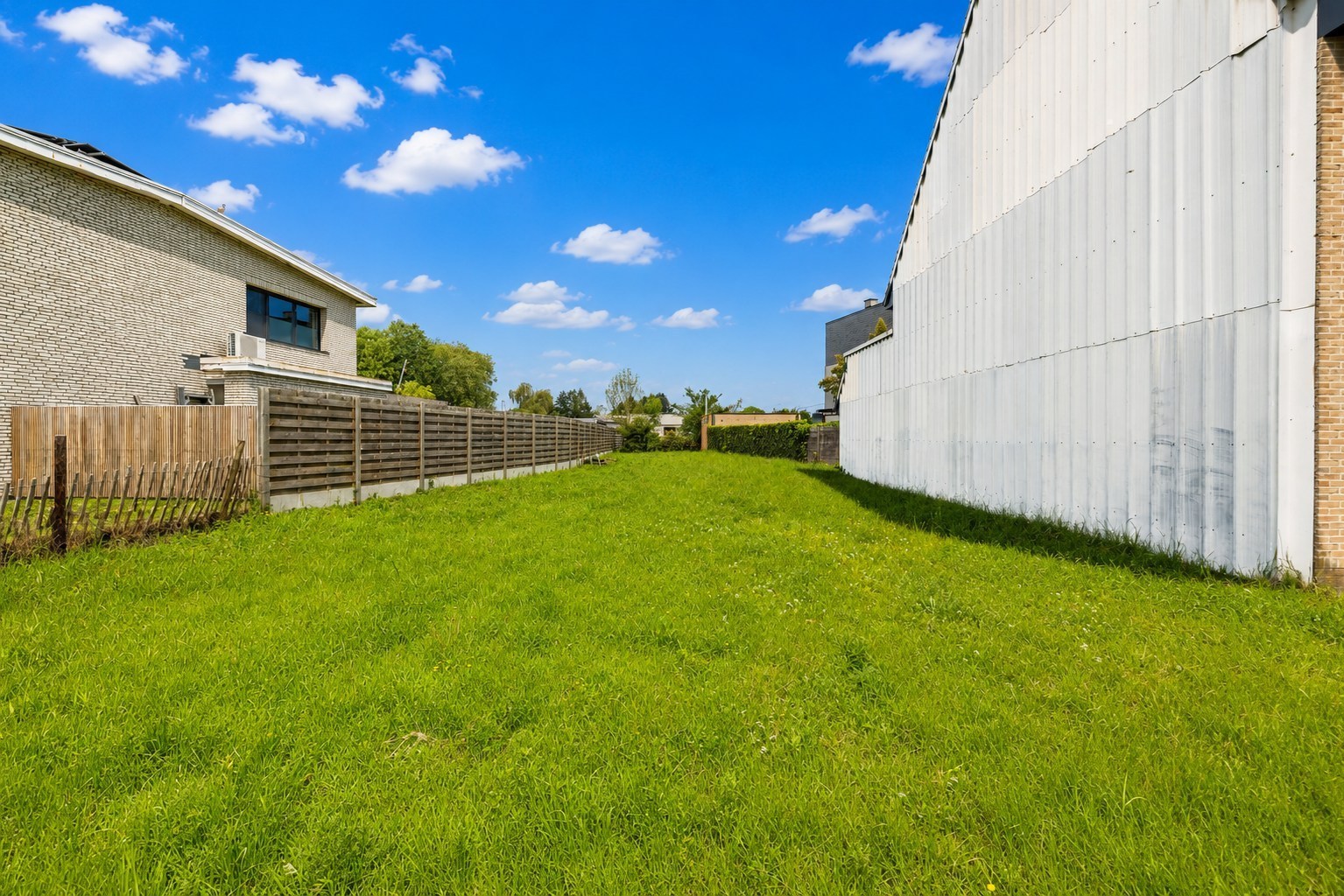 Bouwgrond 455 m² voor halfopen bebouwing op rustige ligging in Laarne 