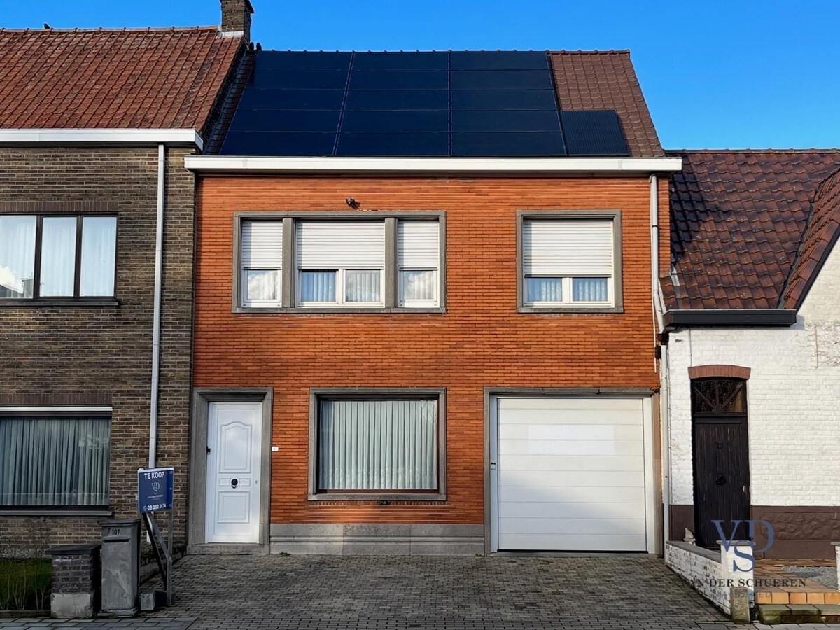 Ruime, gezellige woning met garage én atelier. 