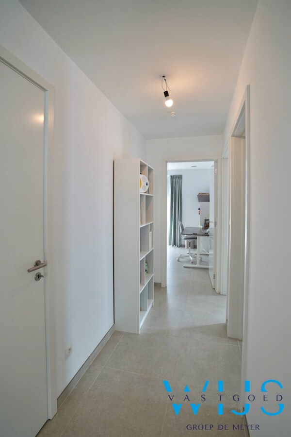 Nieuwbouw gelijkvloers appartement in centrum ERTVELDE ! 