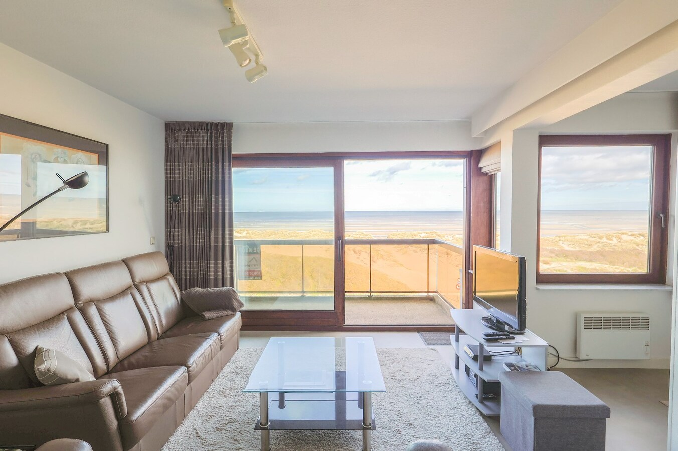 Appartement avec vue frontale sur mer à la Res. Plaza I 