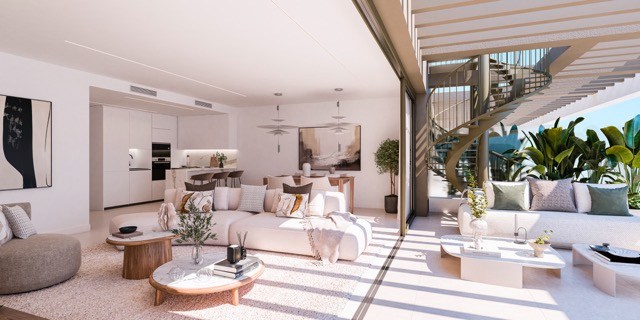 Welkom bij Maralto Estepona, waar moderne architectuur en hoogwaardige afwerking zich verbinden met een harmonieuze levensstijl. Woningen van 1 tot 3 slaapkamers 
