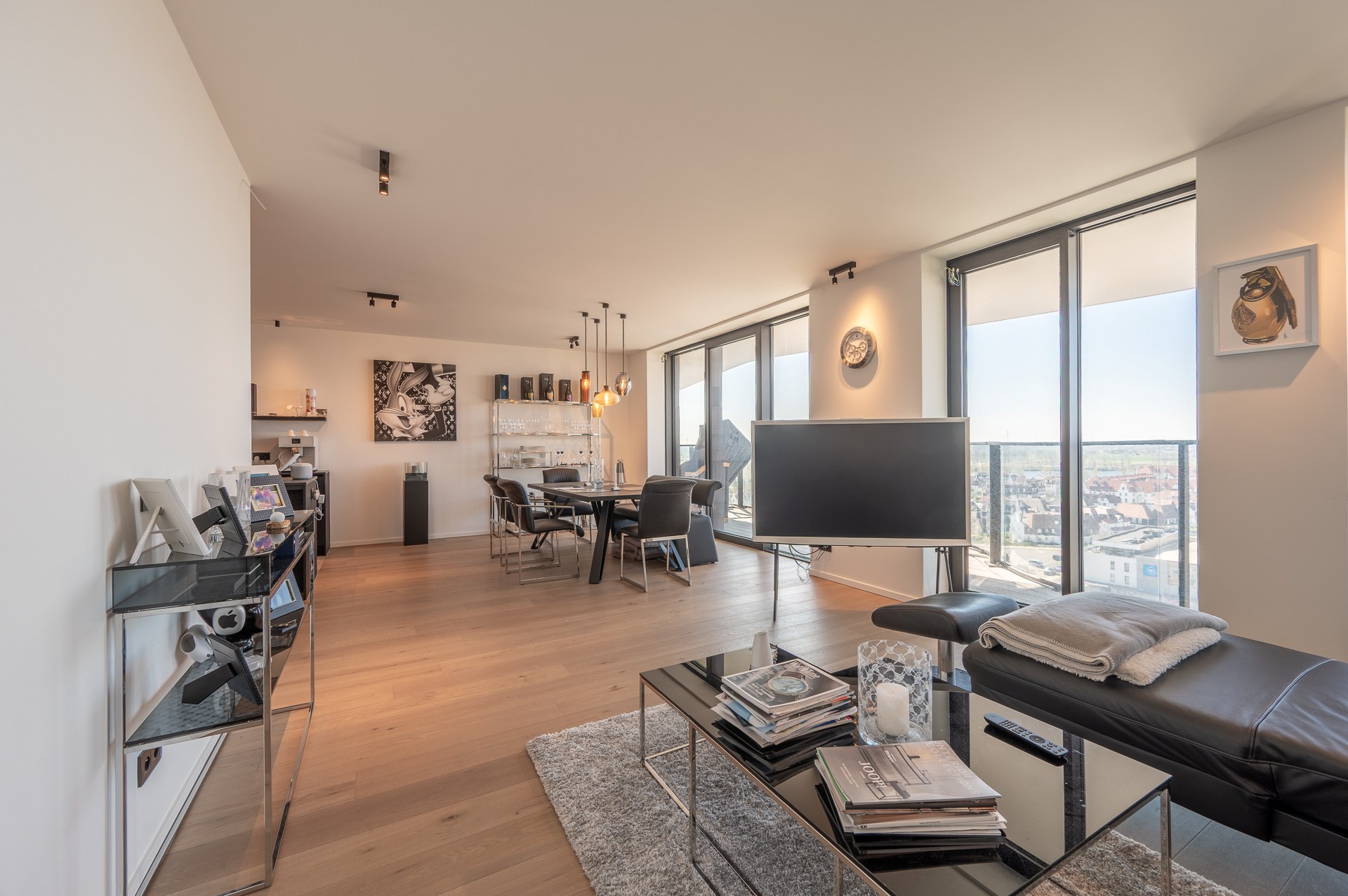 Appartement neuf exclusif avec vue panoramique dans la résidence The Tower - Duinenwater, Knokke. 