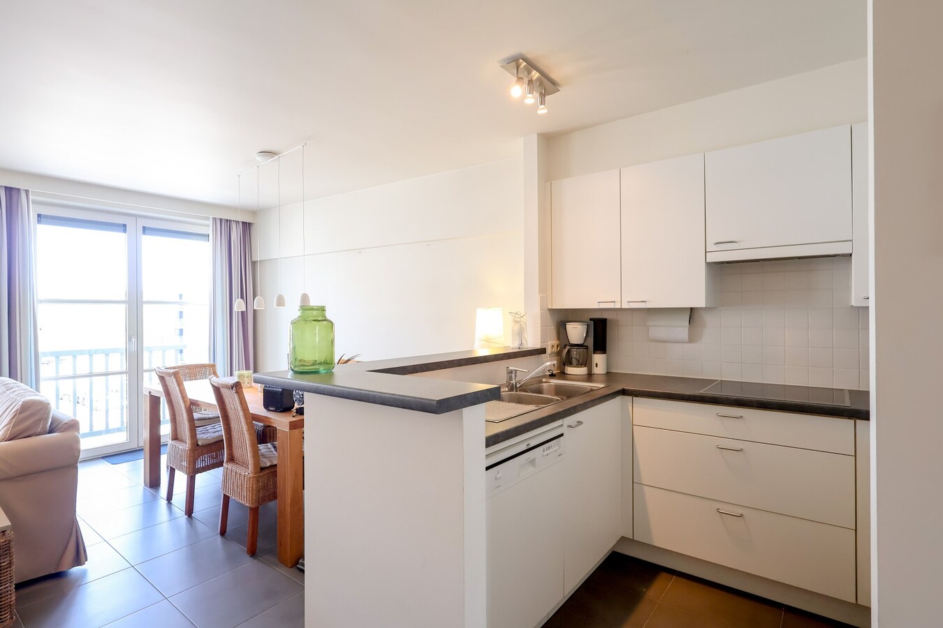 App. avec 2 chambres 