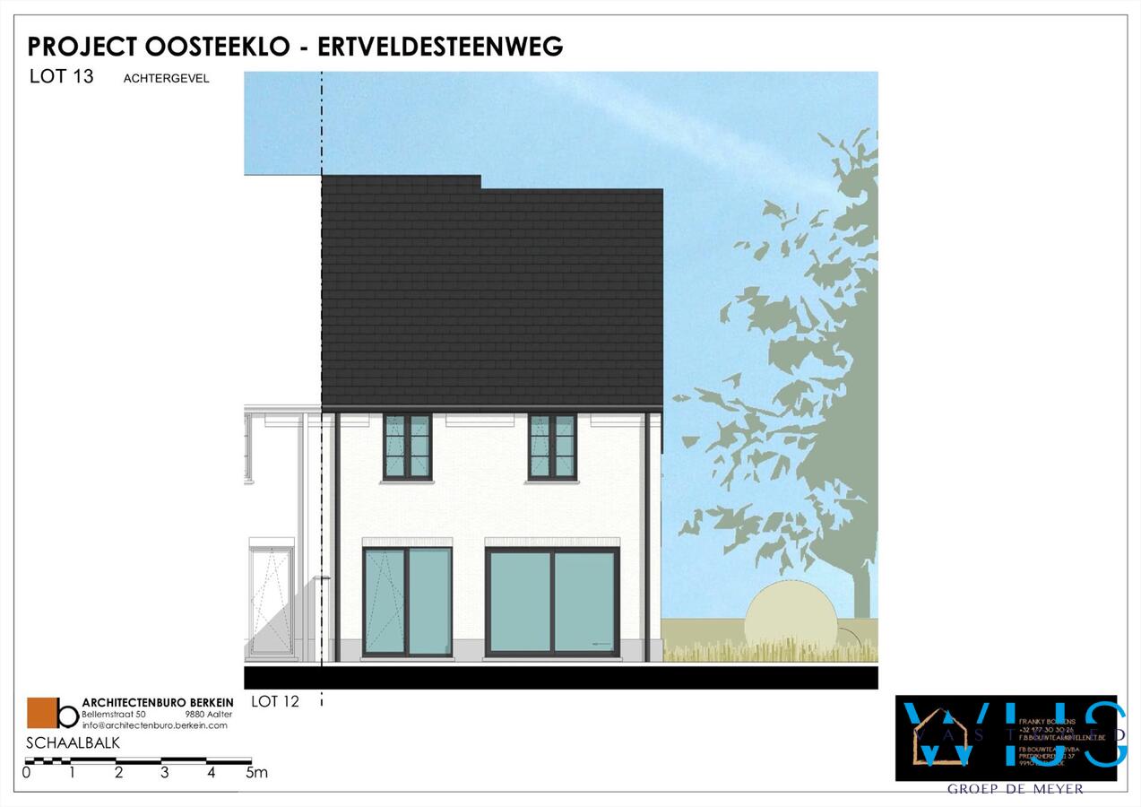 PRACHTIG NIEUWBOUWPROJECT IN OOSTEEKLO ! 