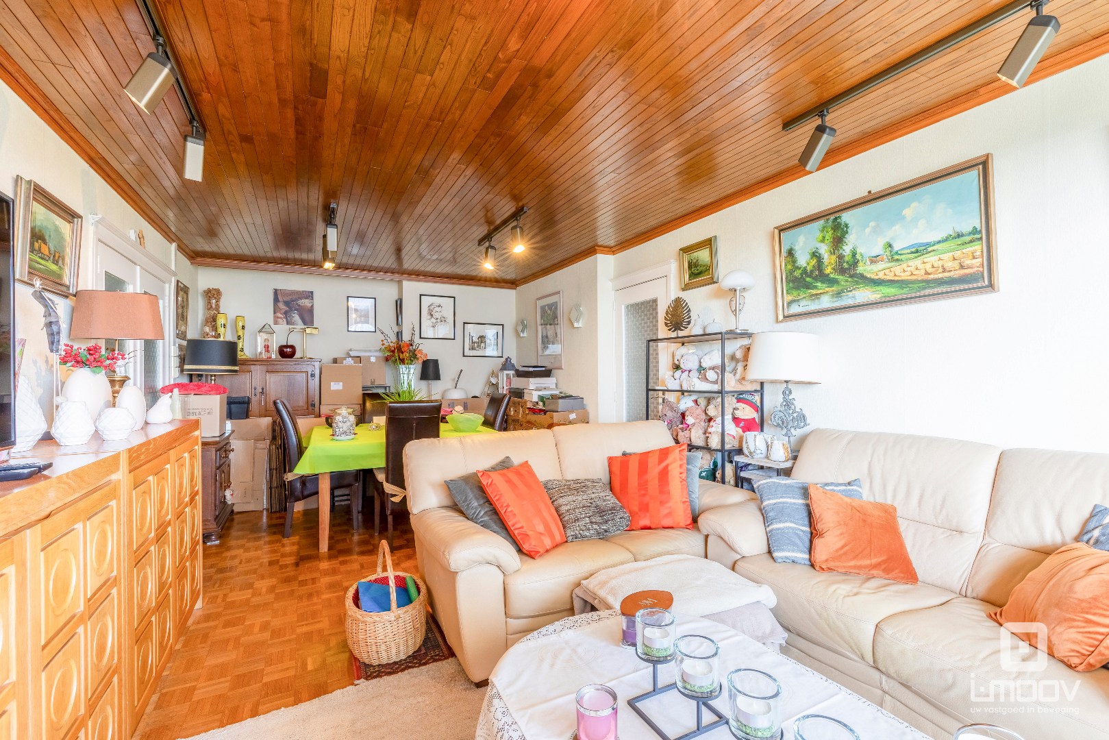 Ruim appartement met 3 slaapkamers en panoramisch zicht over Gent 