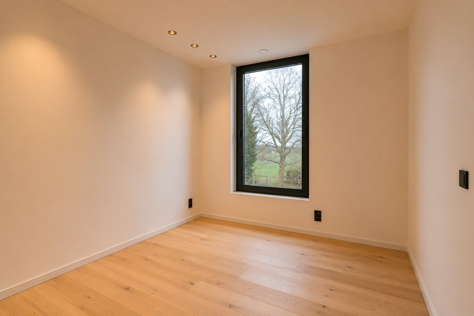 Ruime afgewerkte nieuwbouwwoning met landelijk zicht! 