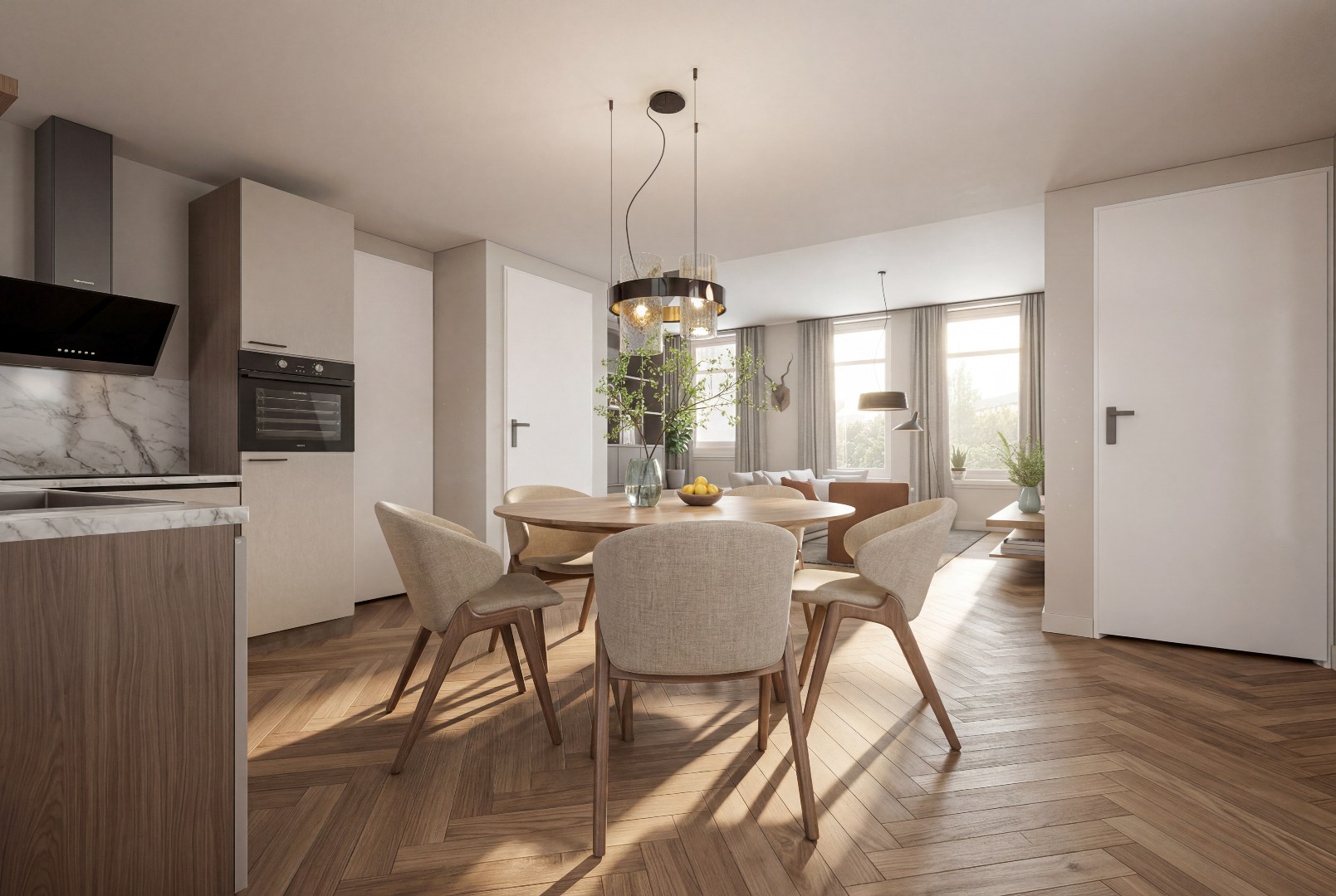 Drive-in woning te koop in Berltsum