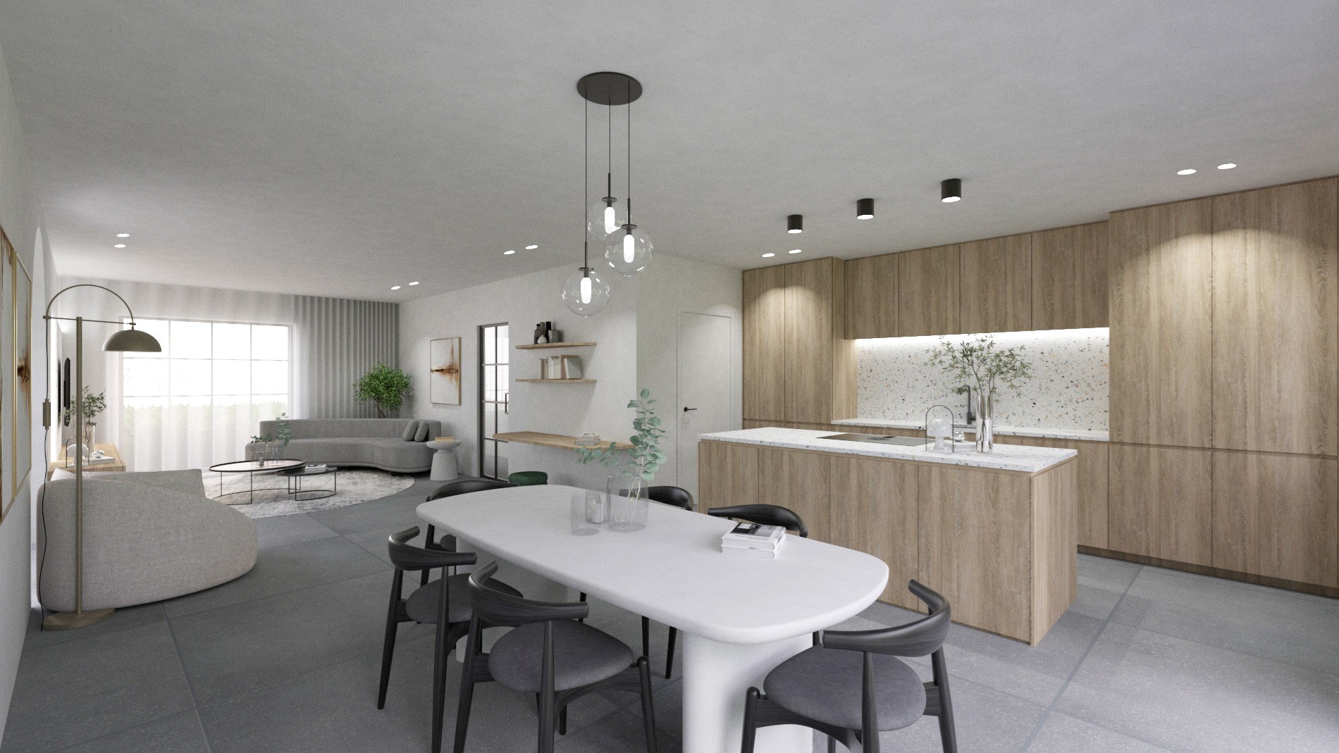 Ruime nieuwbouwwoning met 3-4 slpk. op een rustige ligging in Balen-Hulsen 