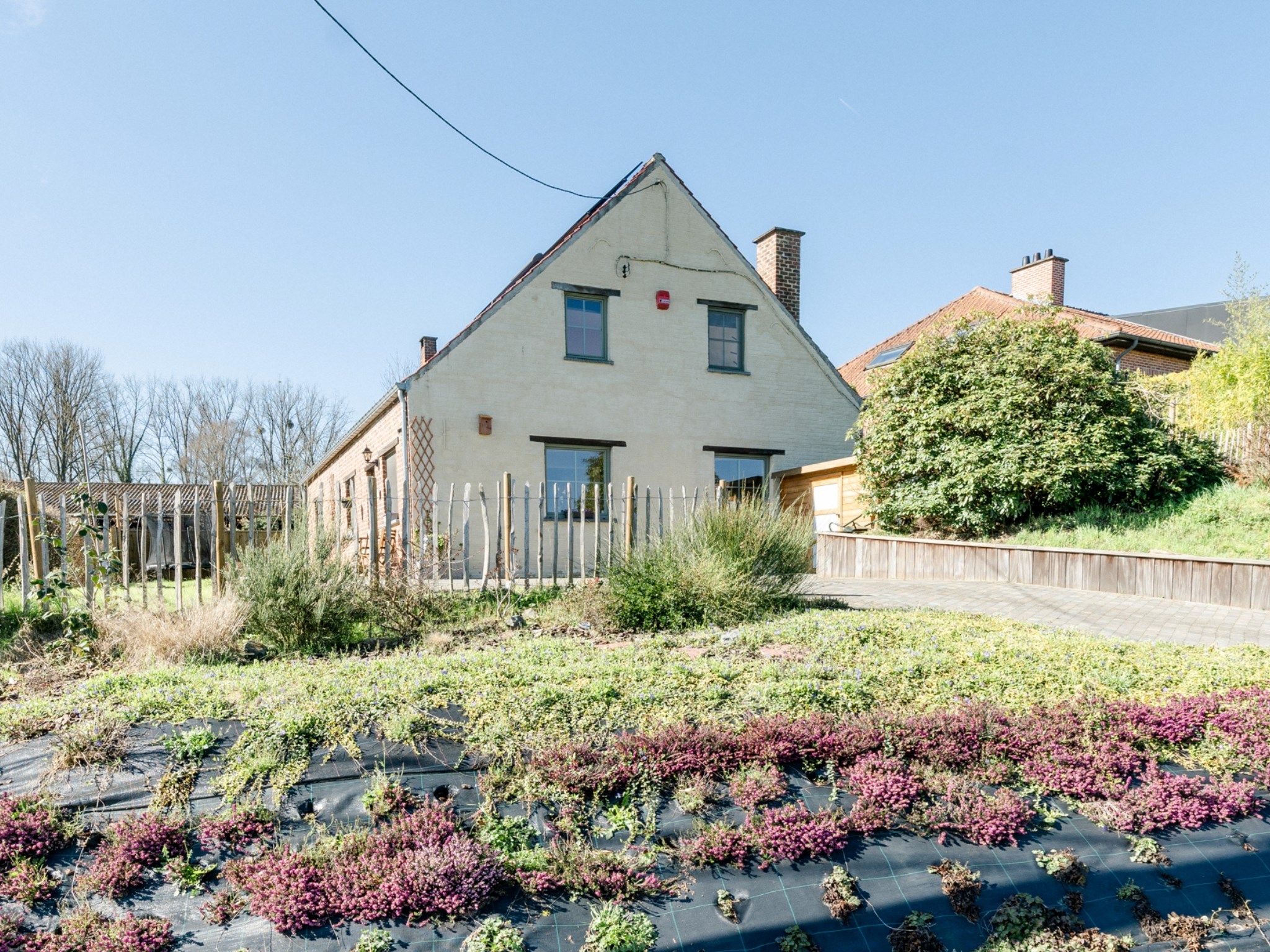 Vrijstaande woning met 3 kamers te midden het groen 