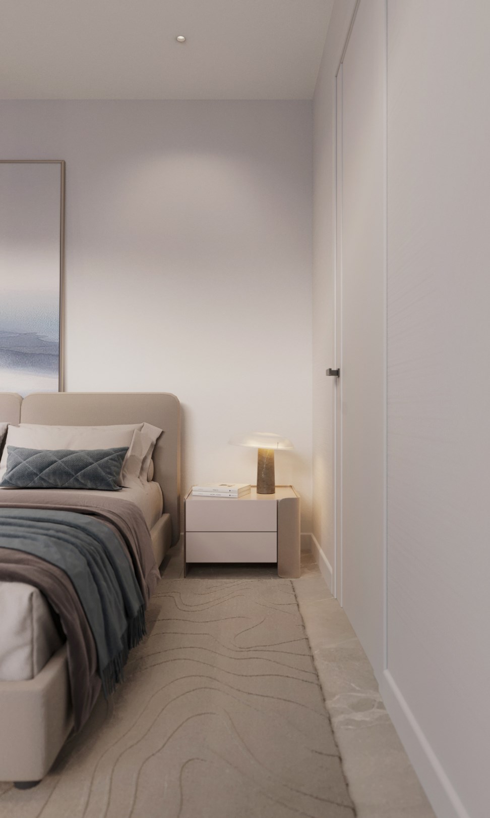 Les Résidences Royal Park est un magnifique projet de construction situé sur la New Golden Mile. Ce projet  comprend 57 appartements et penthouses modernes, tous avec des grandes terrasses. 