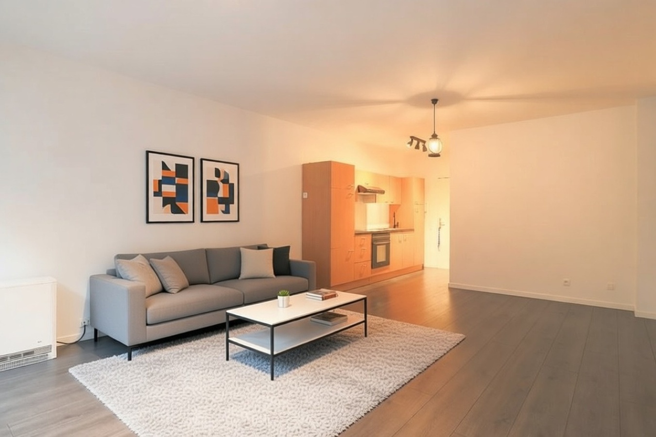 lichtrijke studio te koop perfect als investering of eigenwoonst. 