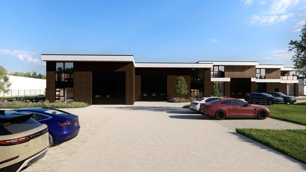 Nieuwbouw magazijnen te koop in Bizzpark Doornzele