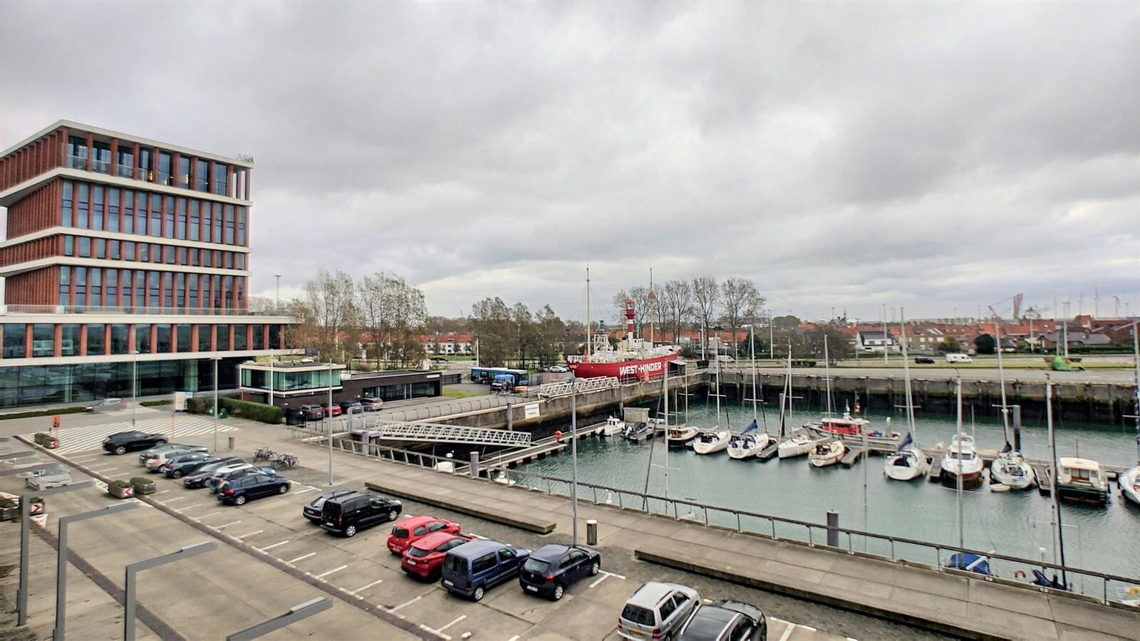 Appartement met mooi zicht over de jachthaven - Zeebrugge 