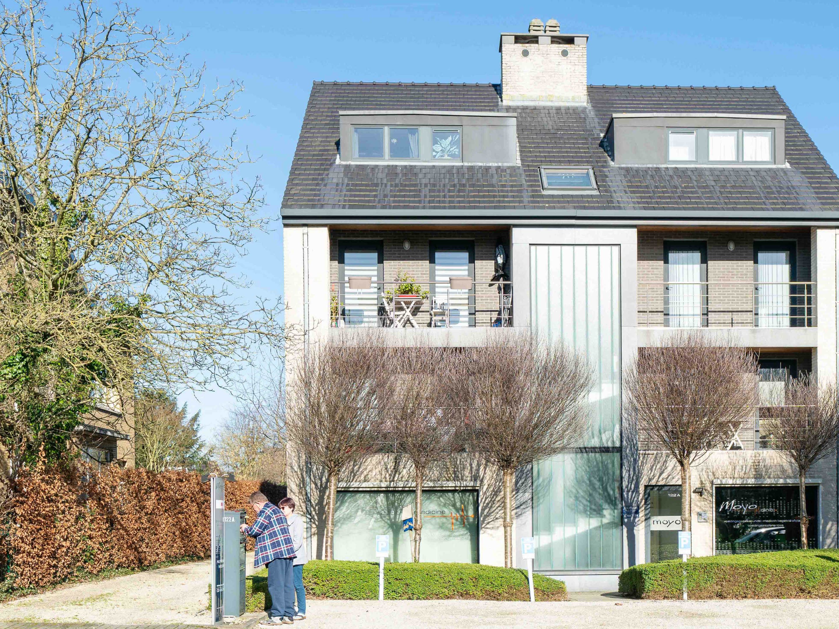 Afgesloten garagebox in het centrum van Dilbeek 