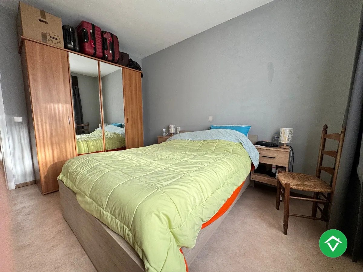 Appartement met 2 slaapkamers en garage in centrum Koekelare 