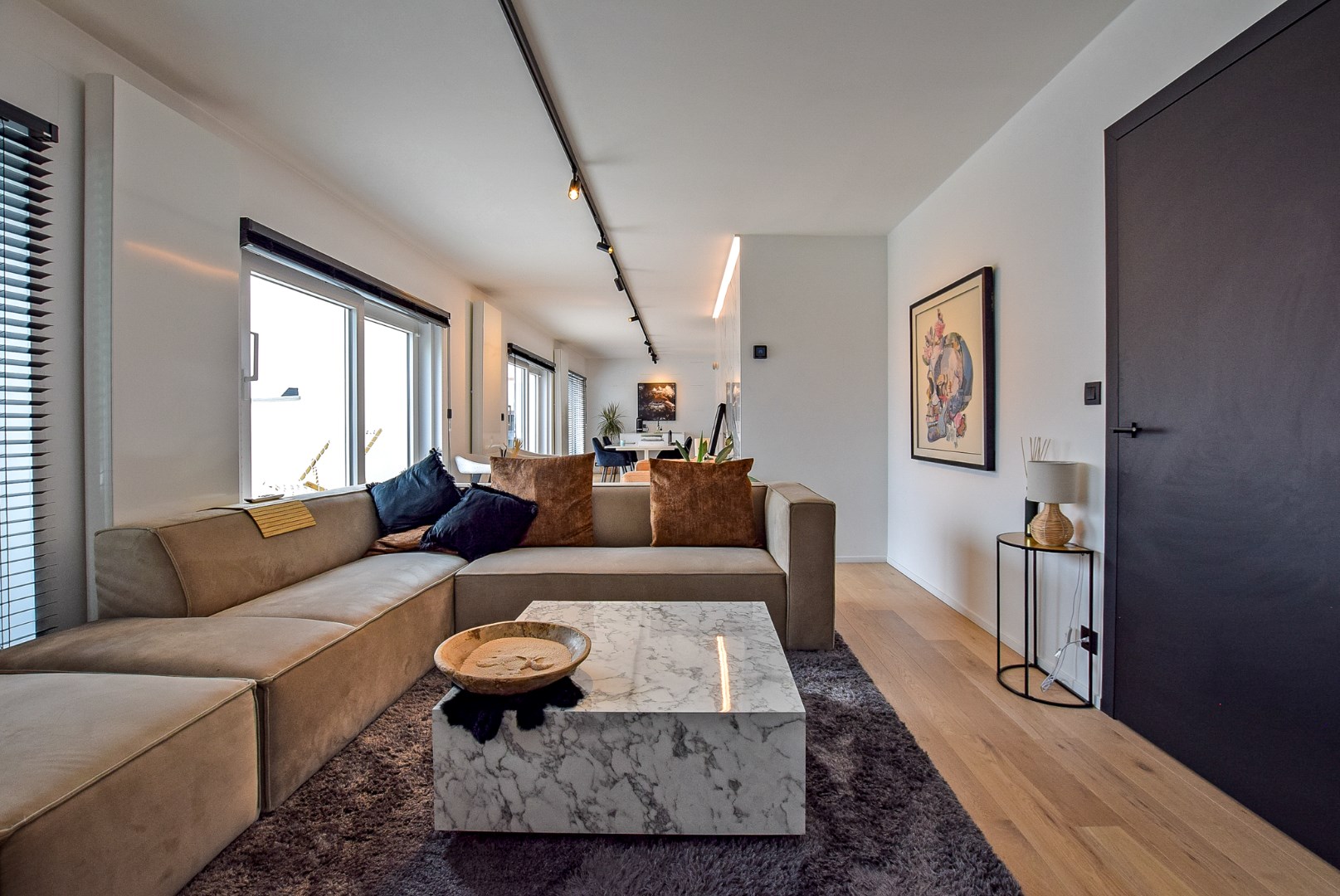 Exclusief penthouse (99m²) met maar liefst 100m² dakterras te Sint-idesbald (Koksijde). 