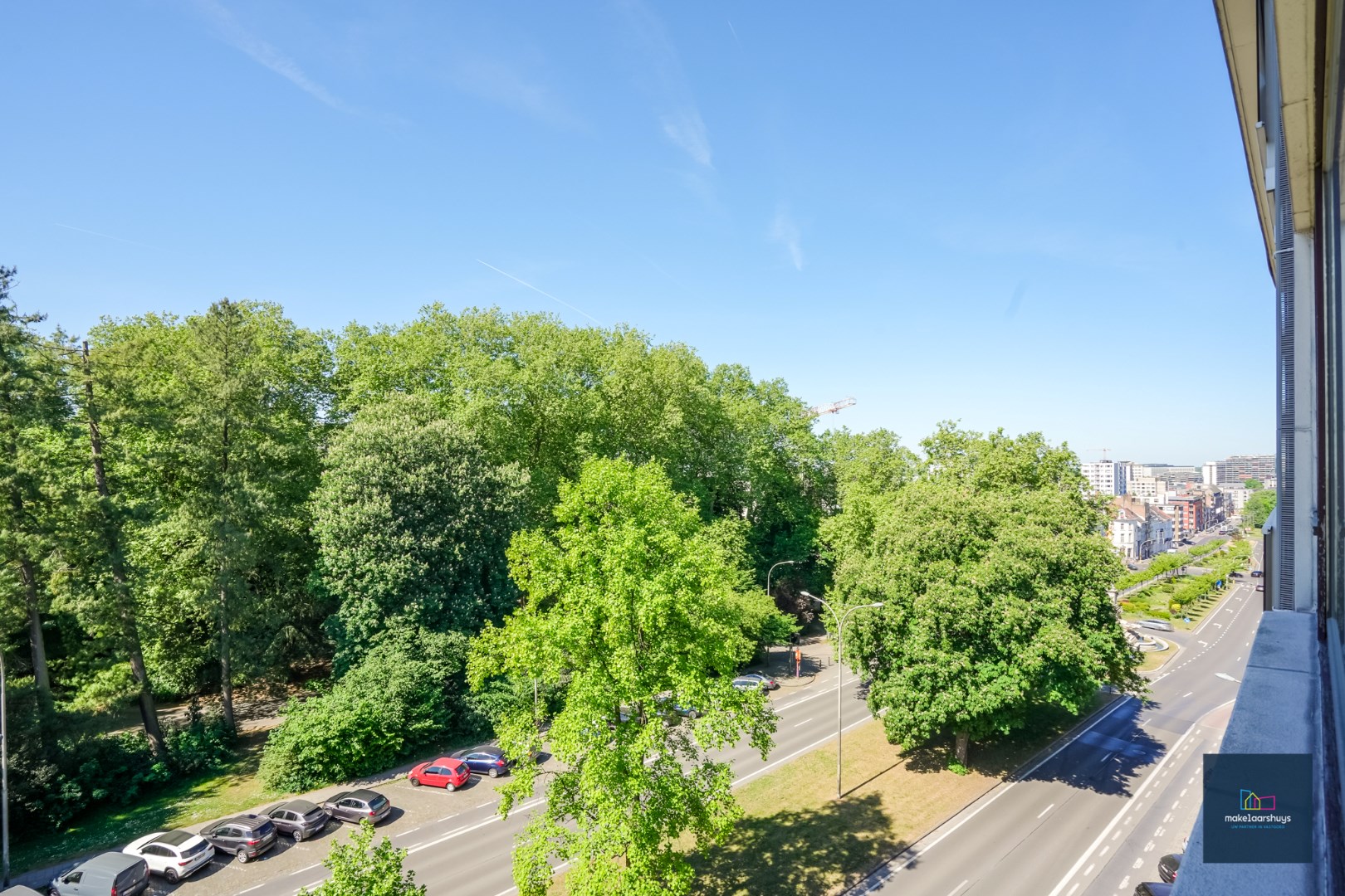 Ruim app. met 4 slpk en zicht op het Citadelpark 