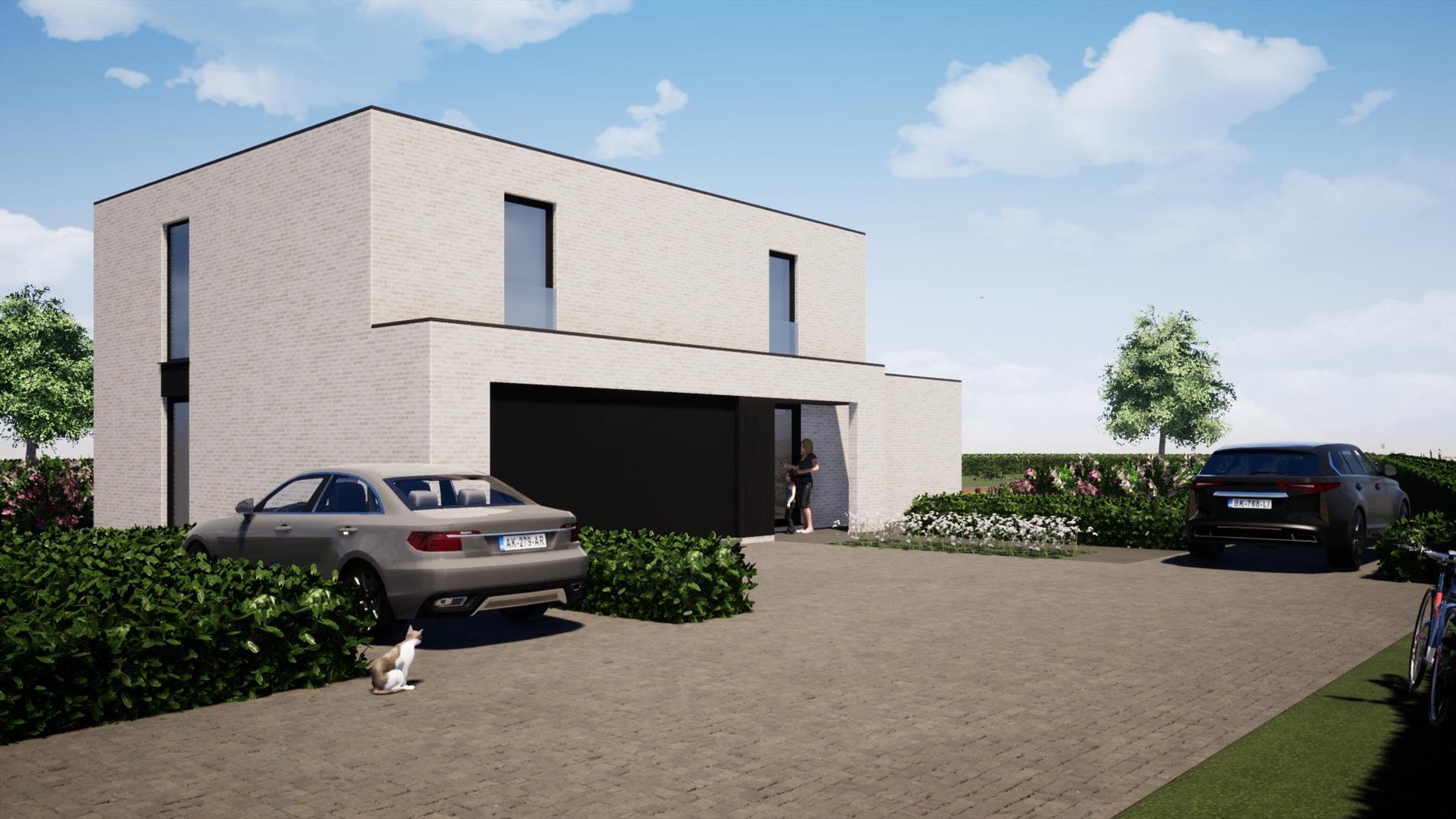 Tijdloze nieuwbouw villa op uiterst ruim perceel te Gistel 