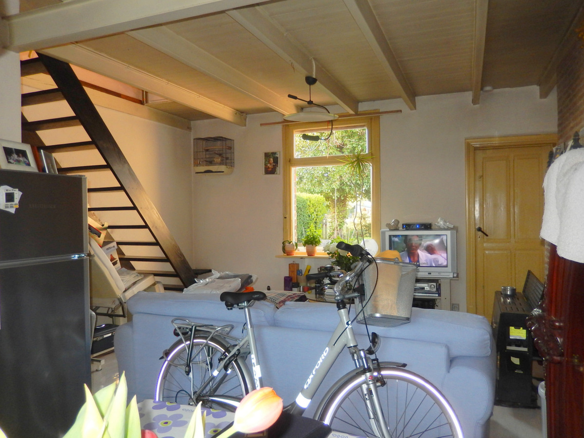 Mooi perceel bouwgrond met huis te Jabbeke 