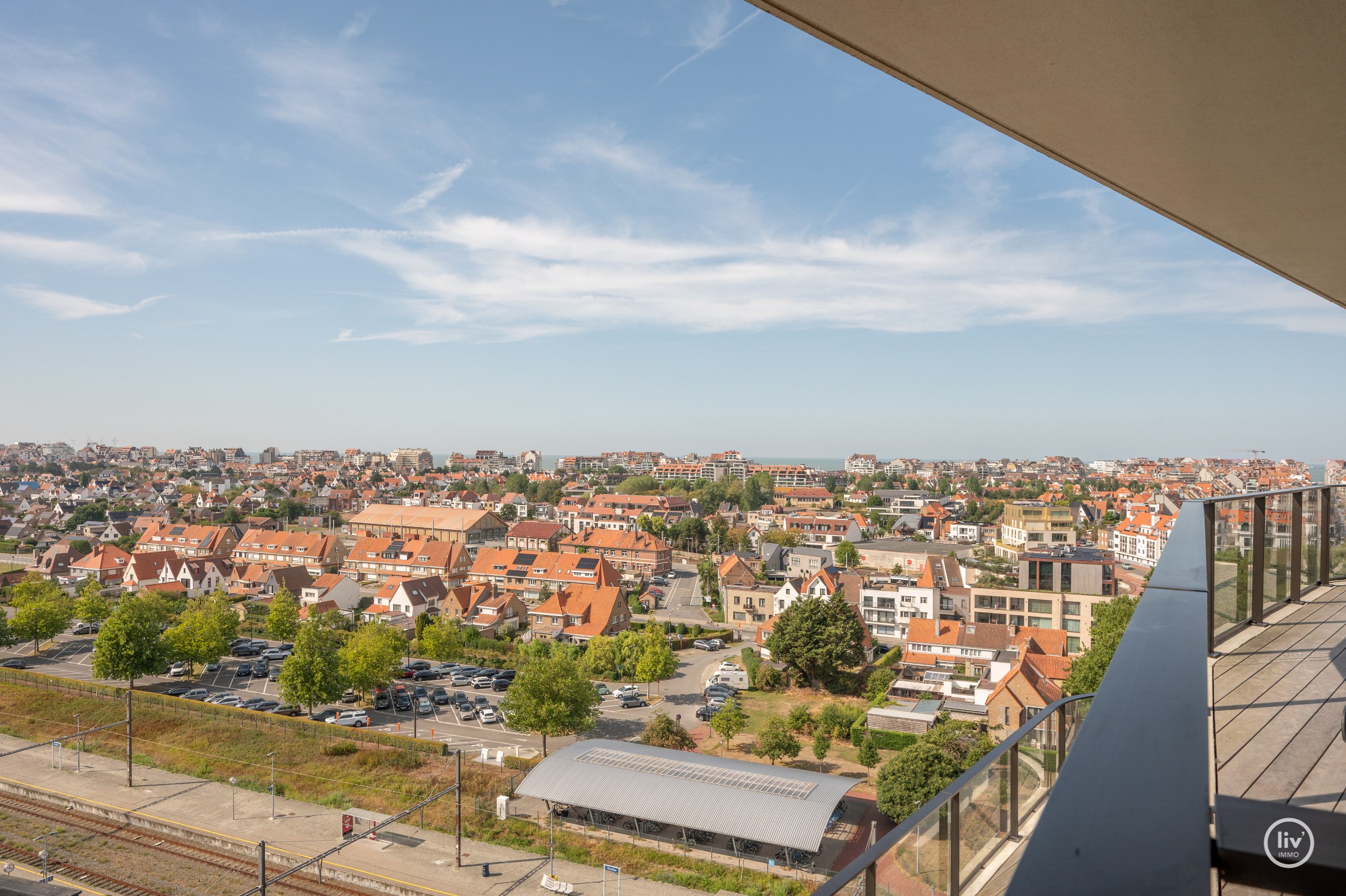 Appartement exclusif de nouvelle construction avec vue panoramique dans la résidence The Tower - Duinenwater, Knokke 