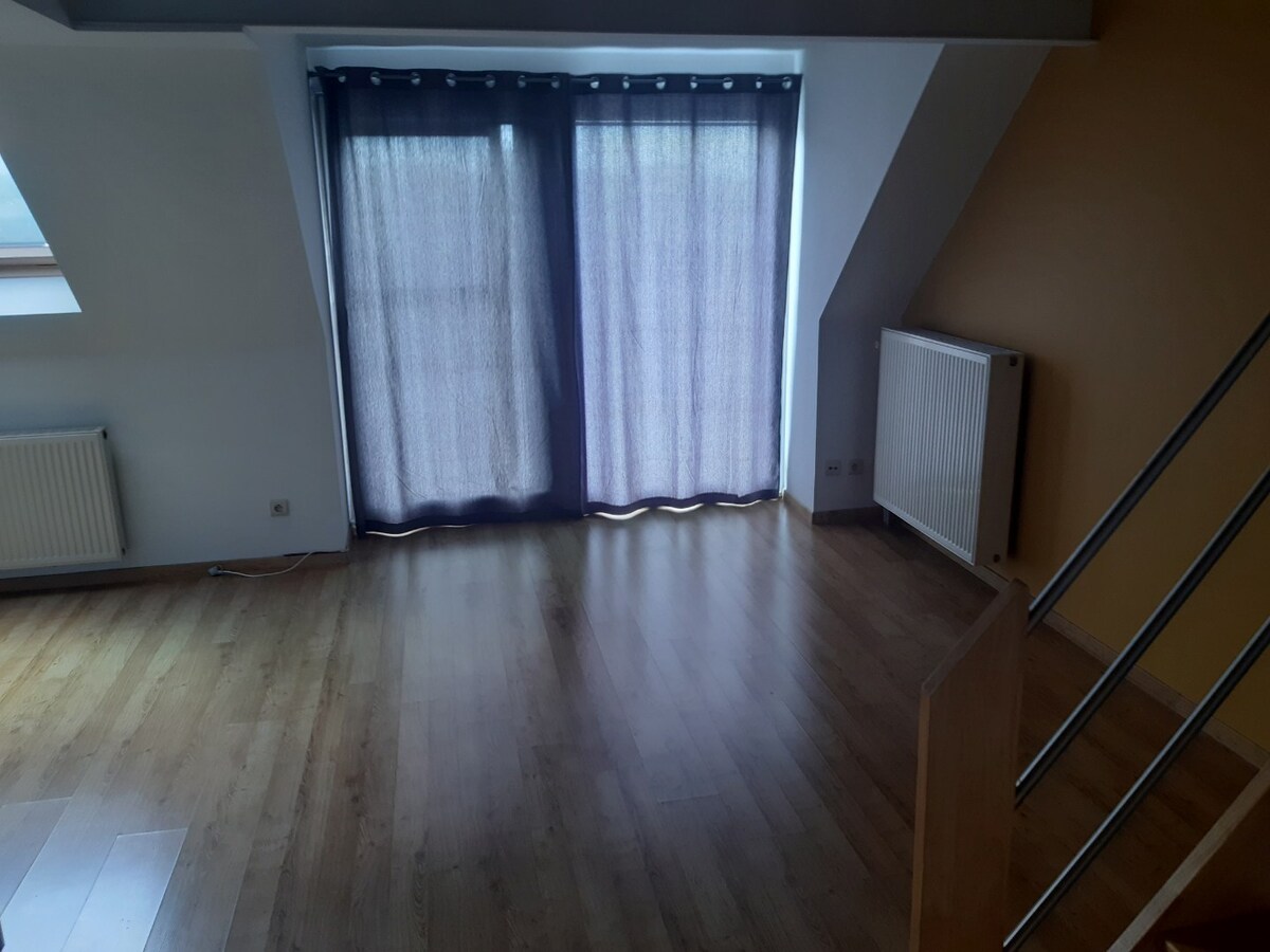 Tof dakappartement met aangenaam zonneterras. 