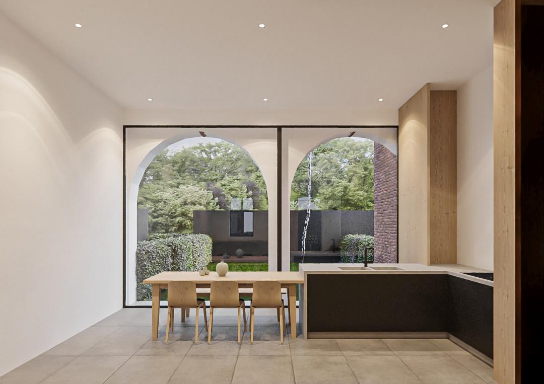 Unieke gerenoveerde kloosterwoning op centrale ligging te Nieuwenhove! 