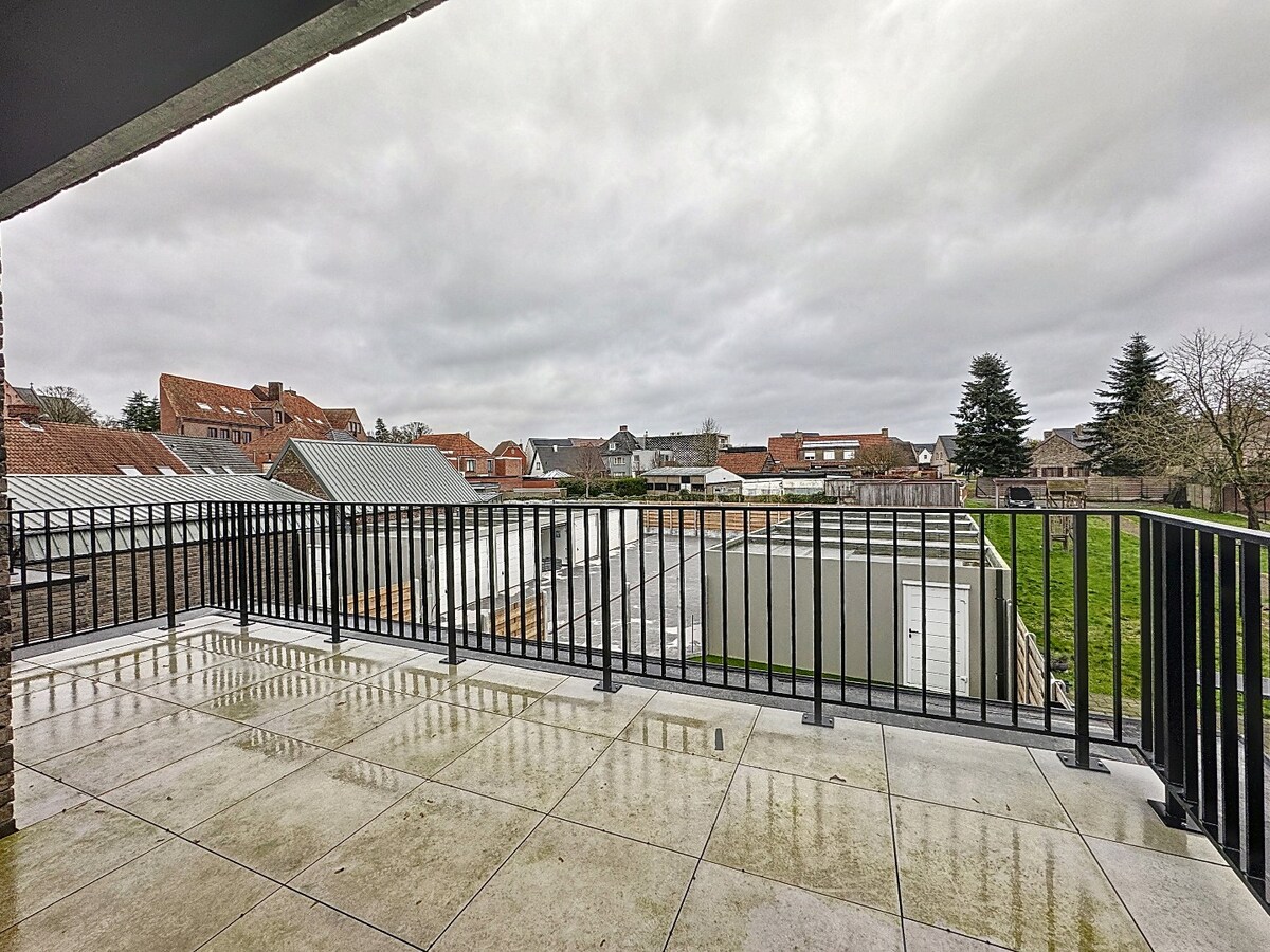 Nieuwbouwappartement met 2 slaapkamers met ruim terras! 