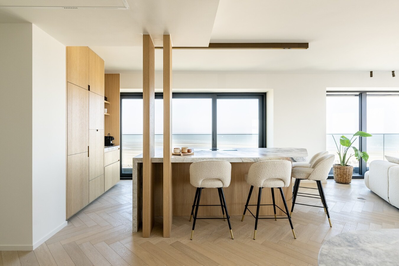 Eén van de hoogsgelegen appartementen van Knokke-Heist met magnifieke zichten 