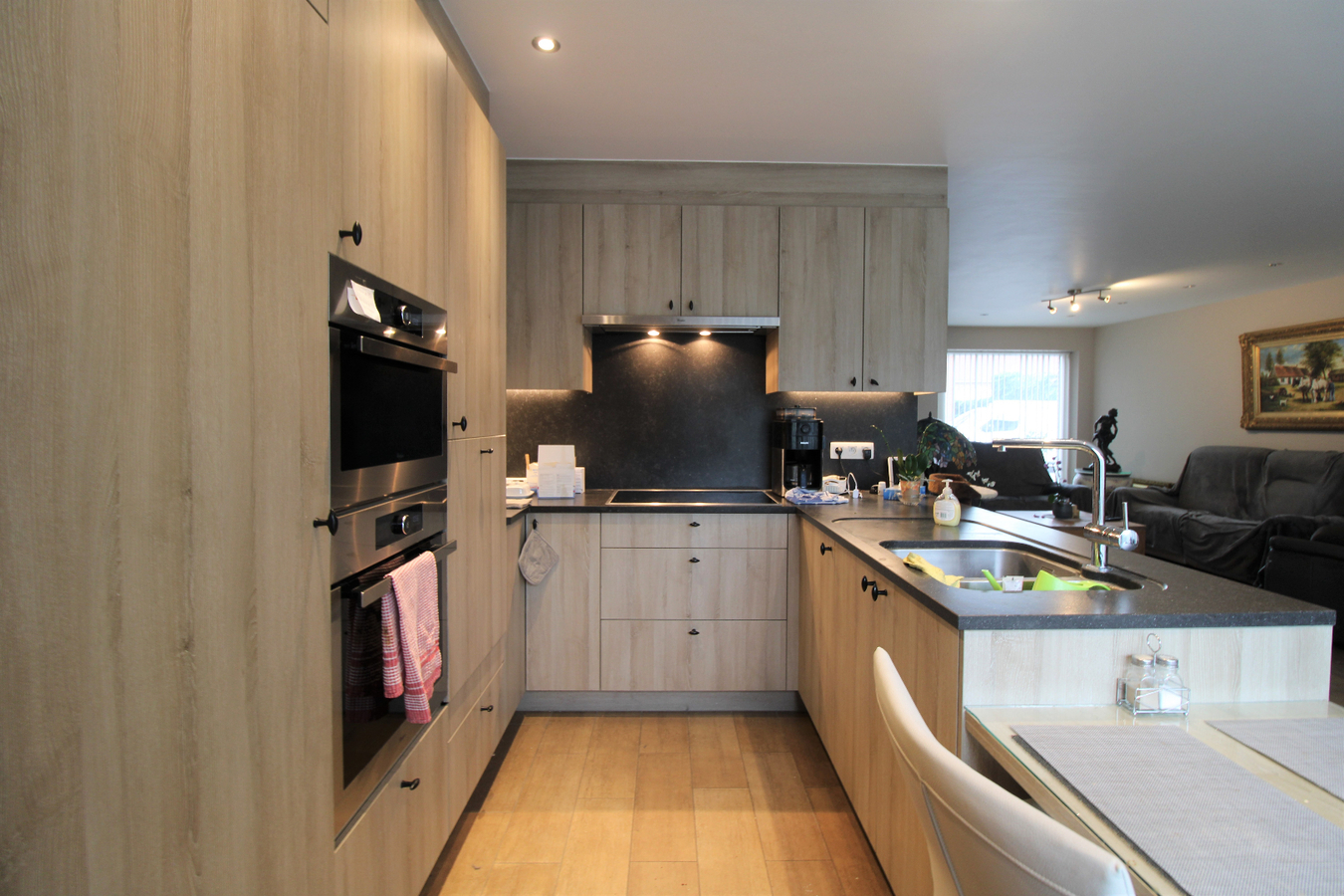 Ruime woning met 3 slaapkamers en garage in centrum Kortemark 