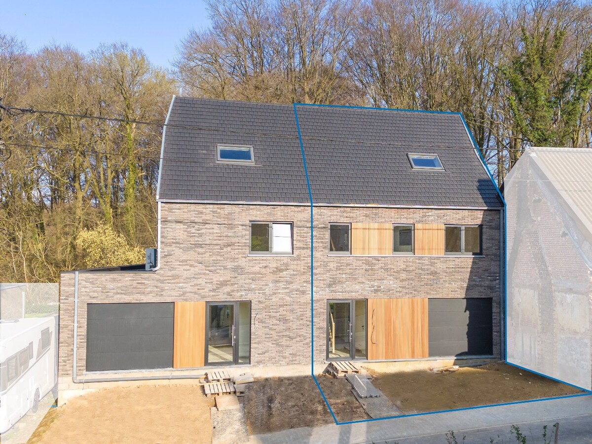 Piekfijn afgewerkte nieuwbouw BEN-woning te St-L-Houtem, 6% BTW mogelijk 