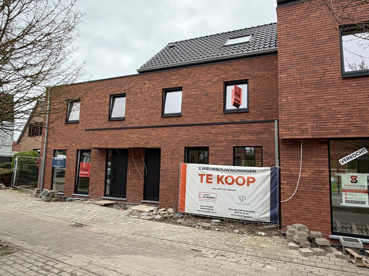 Nieuwbouwwoning te Eine. 
