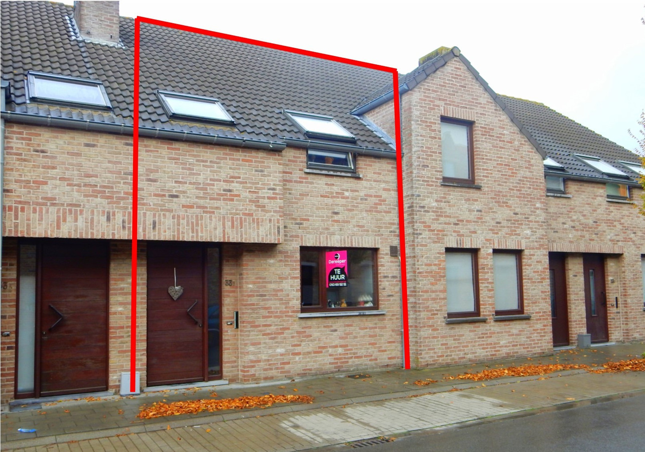 Gezellige rijwoning met tuin en een dubbele garage 